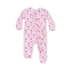 Rose Garden Trellis Zip Footie