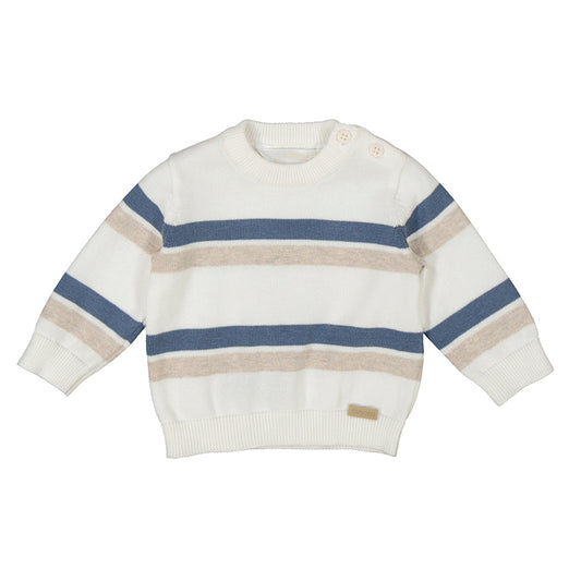 Star Blue Stripe Sweater