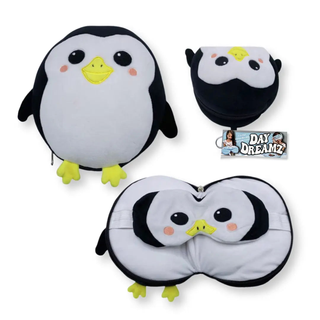 Penguin Daydreamz Mask & Pillow