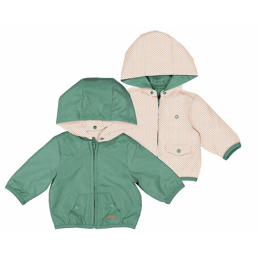 Green Reversible Windbreaker