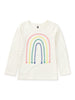 Embroidered Rainbow Top