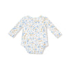 Sweet Rose Blues Calico Bodysuit