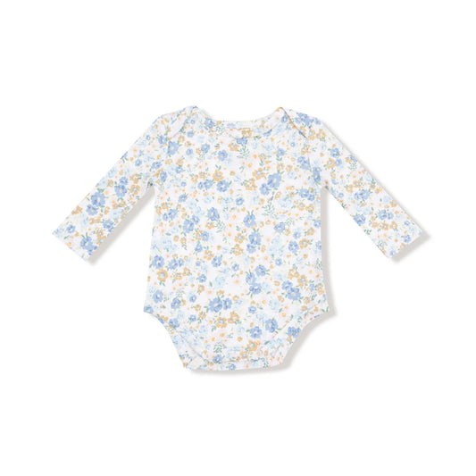 Sweet Rose Blues Calico Bodysuit