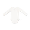 Solid Snow White Bodysuit by Angel Dear, view 2