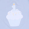 Blue First Birthday Bodysuit by Angel Dear, view 3