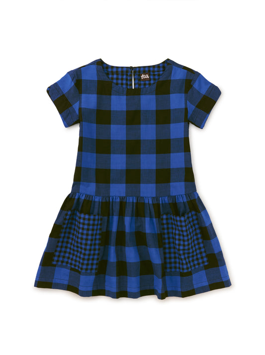 Bursa Plaid Pocket Dress