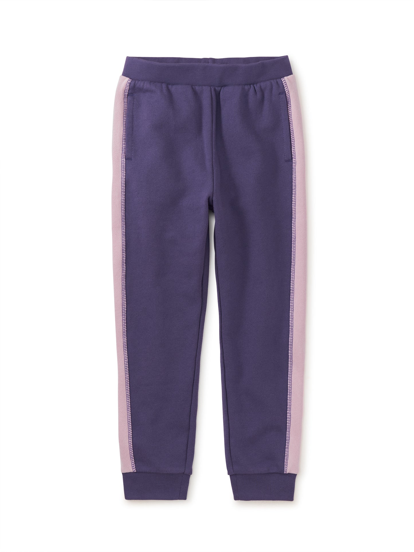 Stripe Dusty Purple Jogger