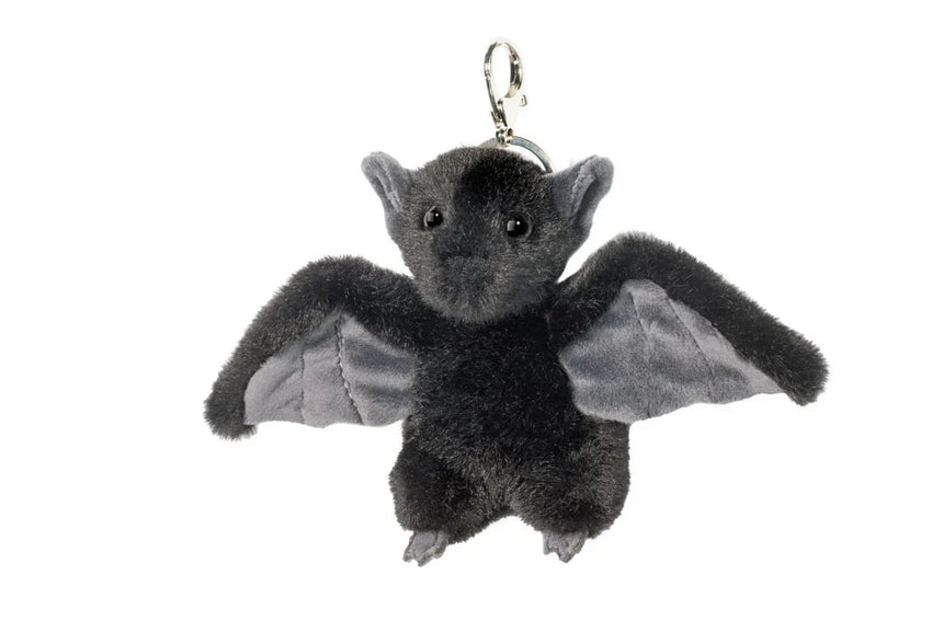 Black Bat Bag Charm