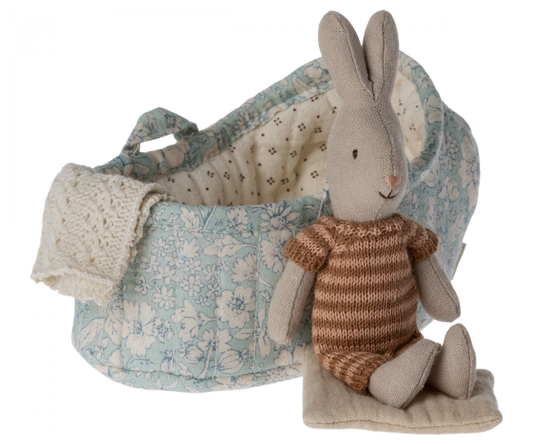 Micro Rabbit in Carry Cot