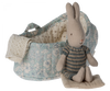 Micro Rabbit in Carry Cot