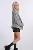 Love Heart Grey Cardigan