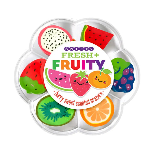 Fresh and Fruity Eraser Set