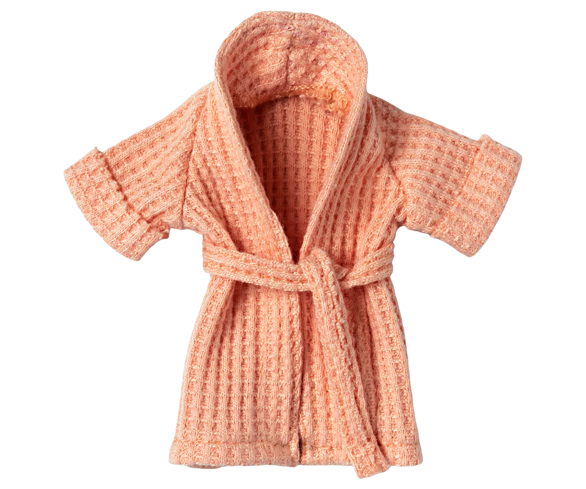 Coral Bath Robe-Mum Mouse