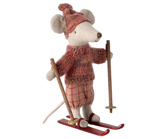 Big Sister Ski Mouse- Rose