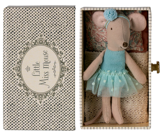 Little Sis Dance Mouse In Daybed- Mint