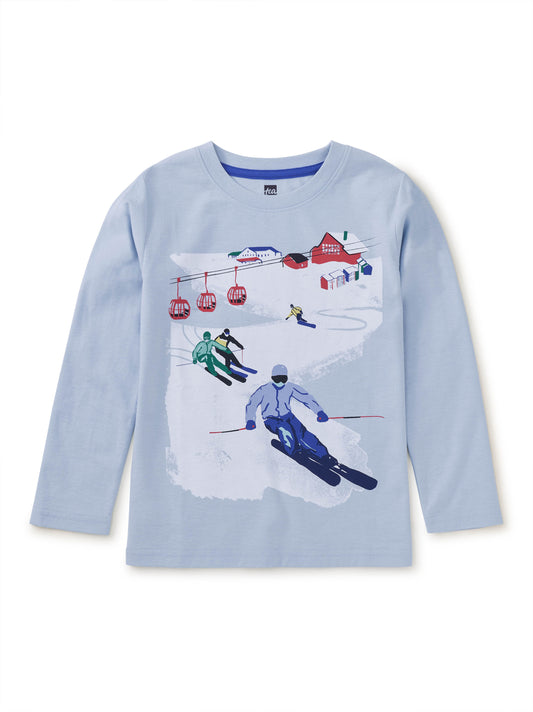 Skiing Graphic Top