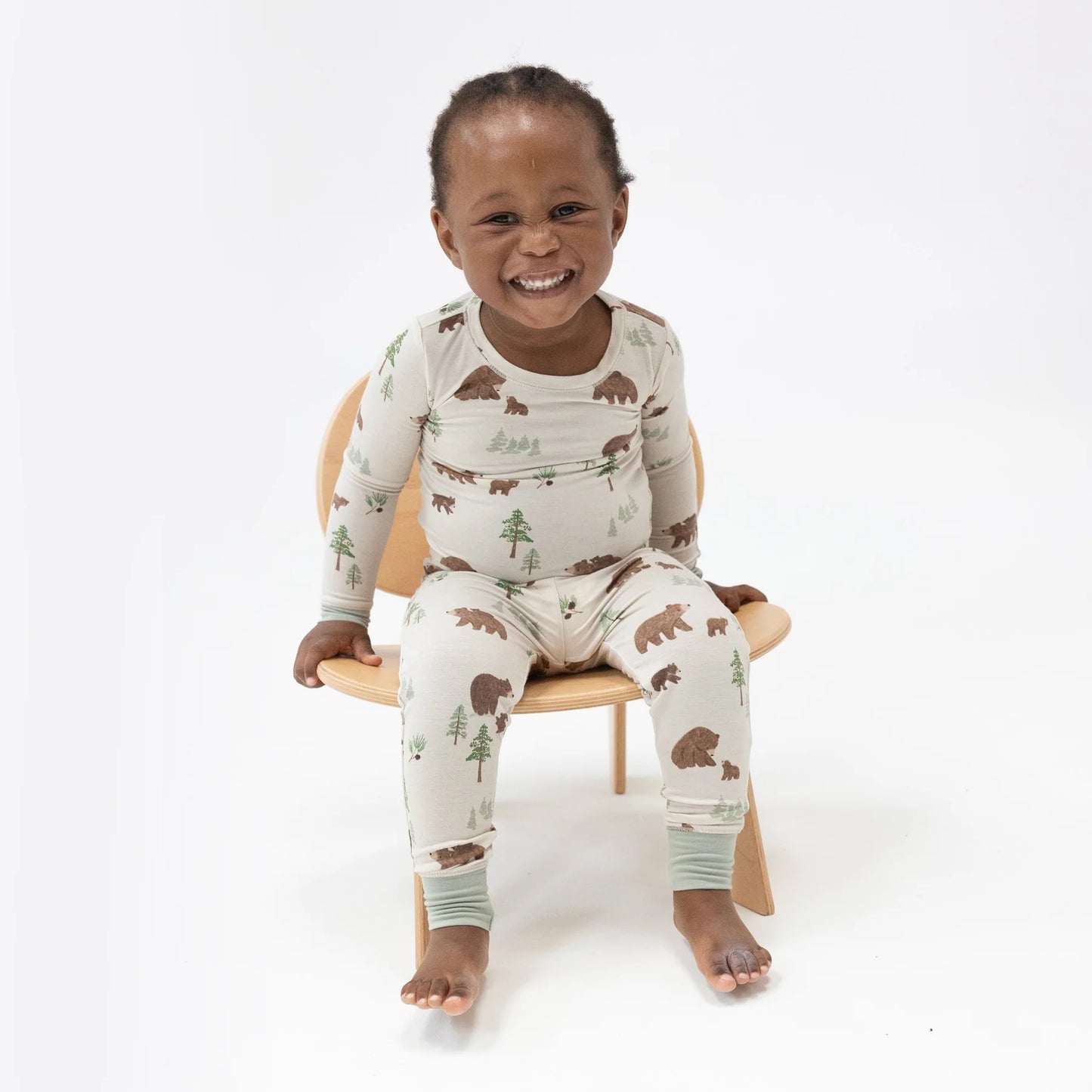 Brown Bears Pajamas Set