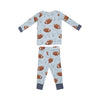 Blue Football Pajama Set