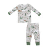 Winter Skiers Pajamas Set