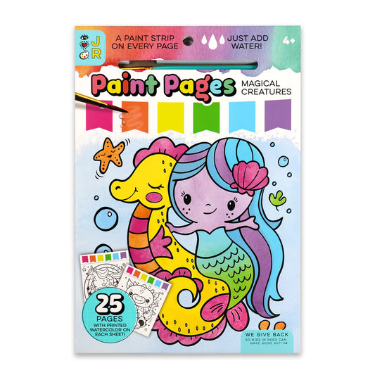 Paint Pages: Magical Creatures