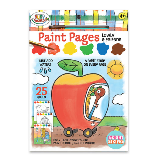 Paint Pages: Busy Town
