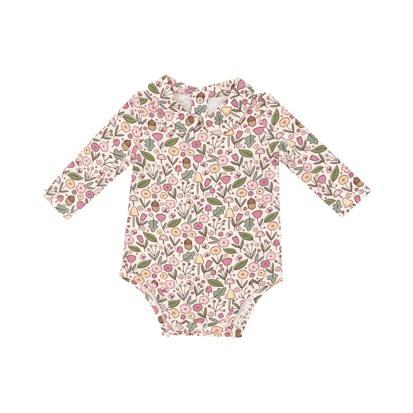 Acorn Floral Bodysuit