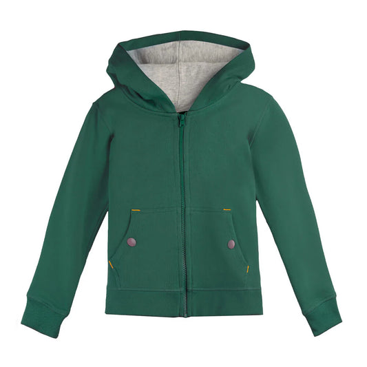 Forest Green Zip Hoodie
