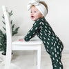 Christmas Trees Zip Romper