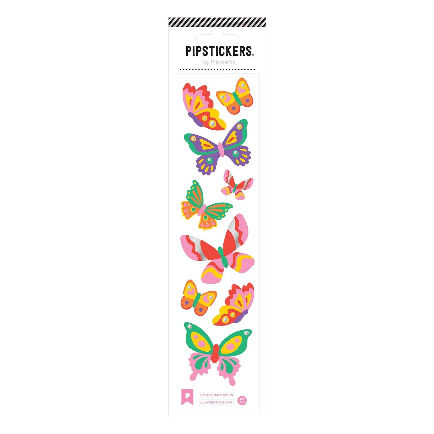 Electric Butterflies Stickers