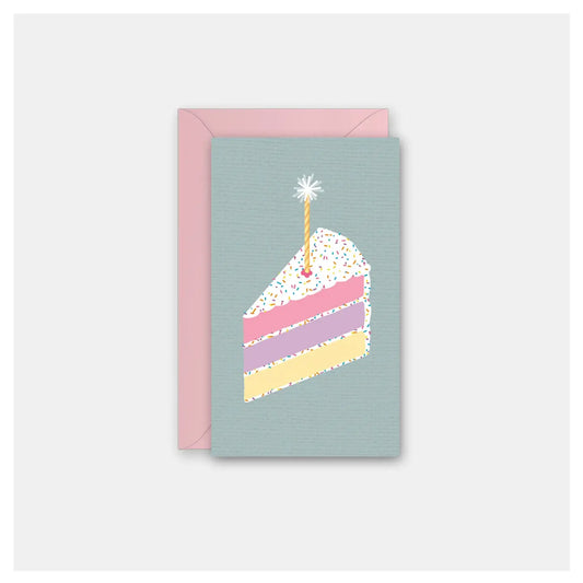 Colorful Cake Card