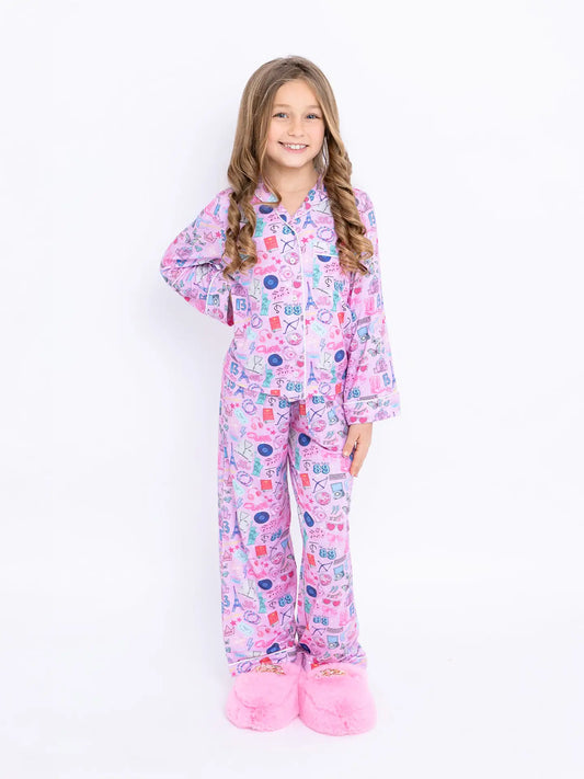 Travel Abroad Pajama Set