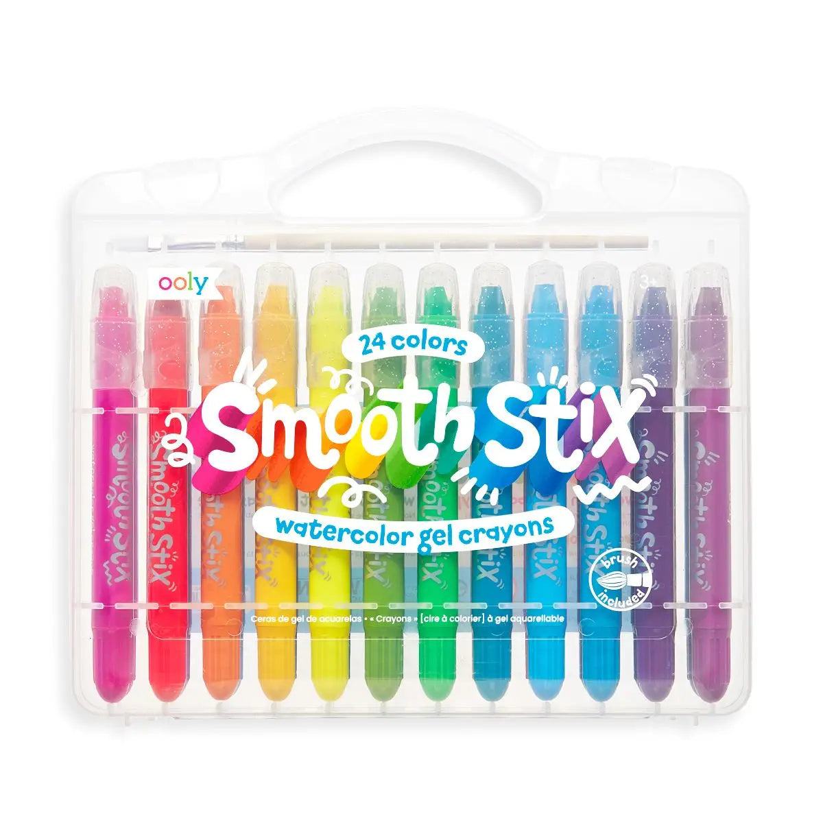 Smooth Stix 24 Watercolor Crayons