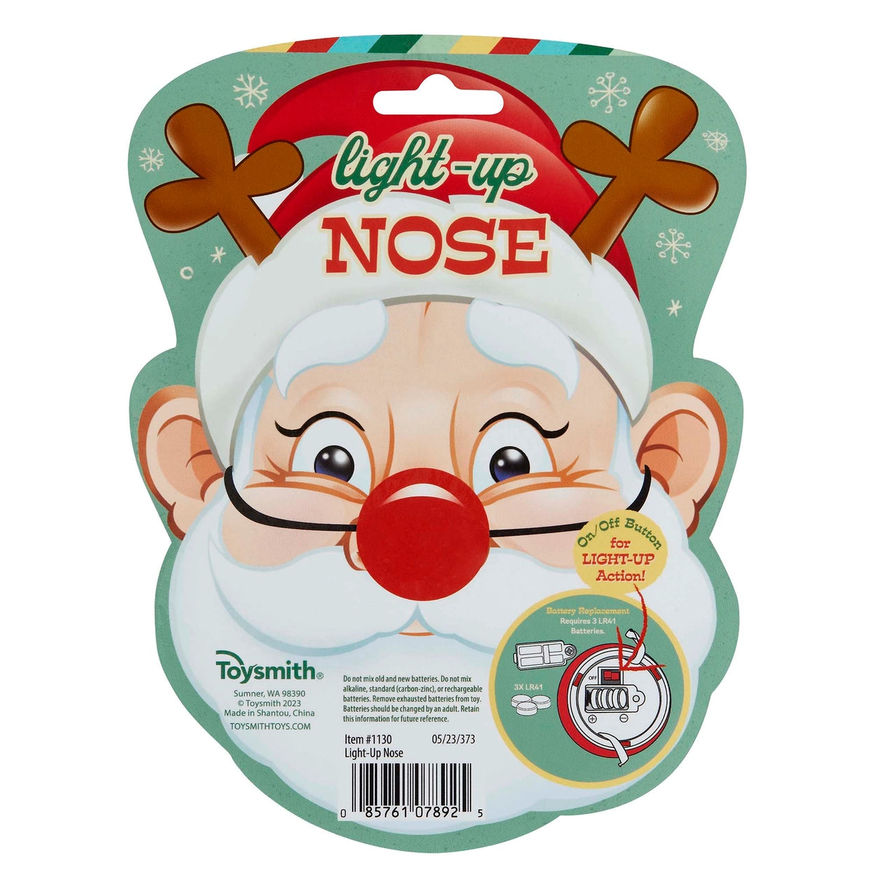 Light Up Santa Nose