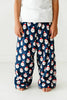 Navy Santa Plush Pants