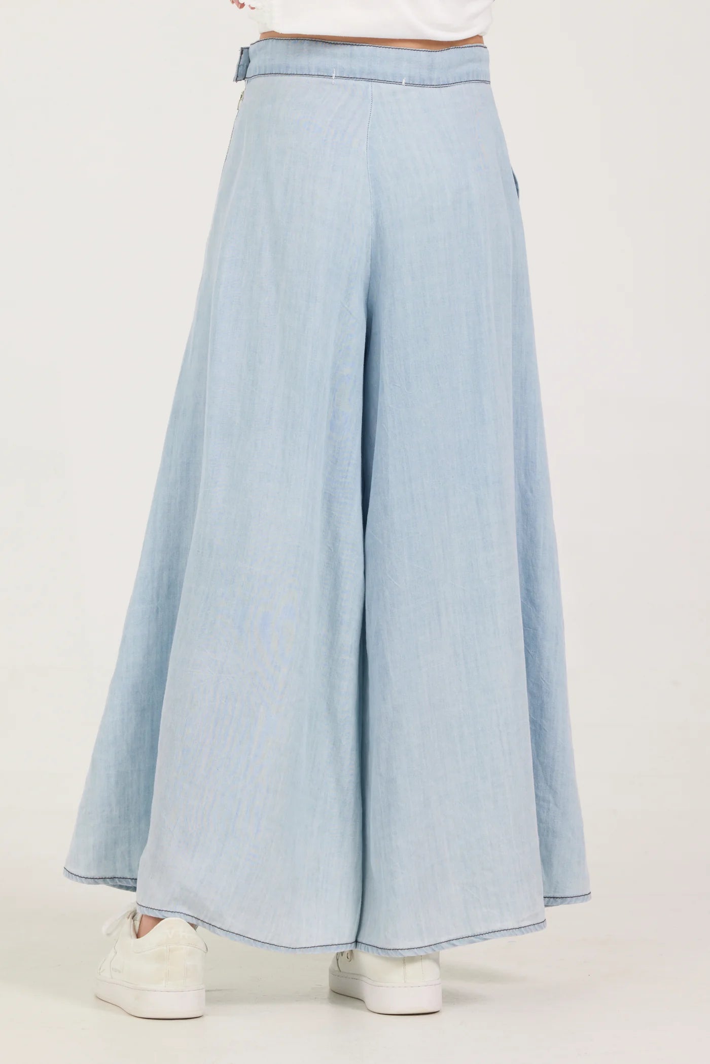 Light Blue Ultra Wide Leg Pants