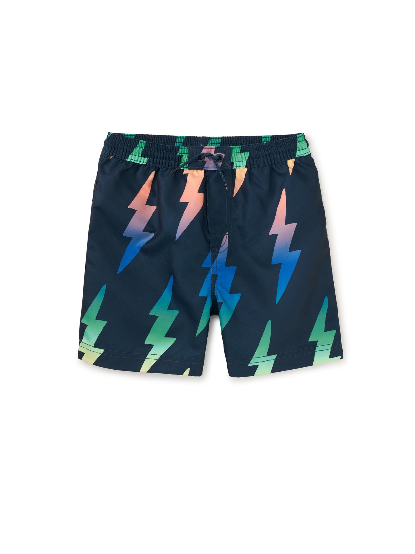 Rainbow Lightning Swim Trunks