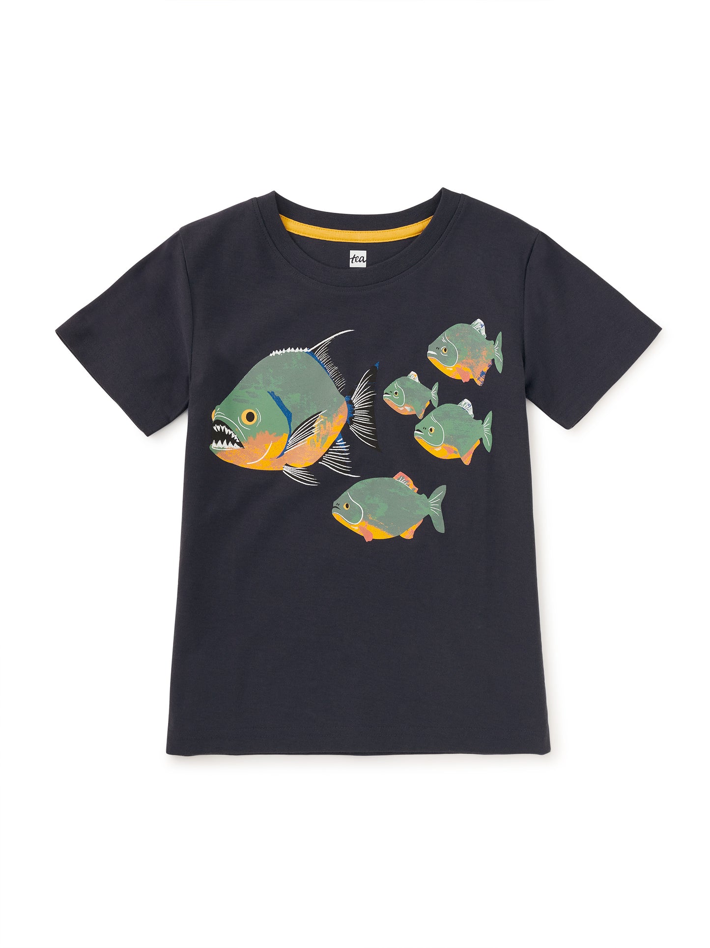 Indigo Piranhas Graphic Tee