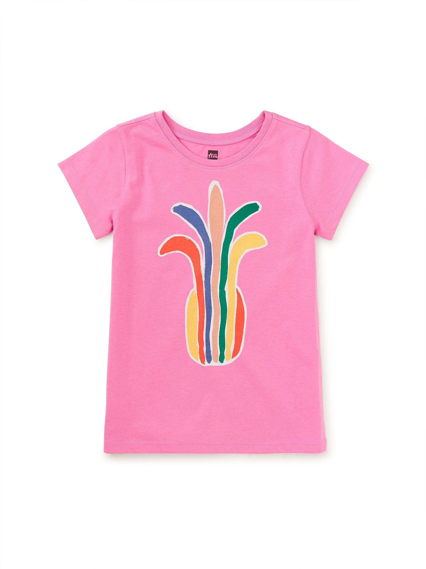 Pink Rainbow Pineapple Tee