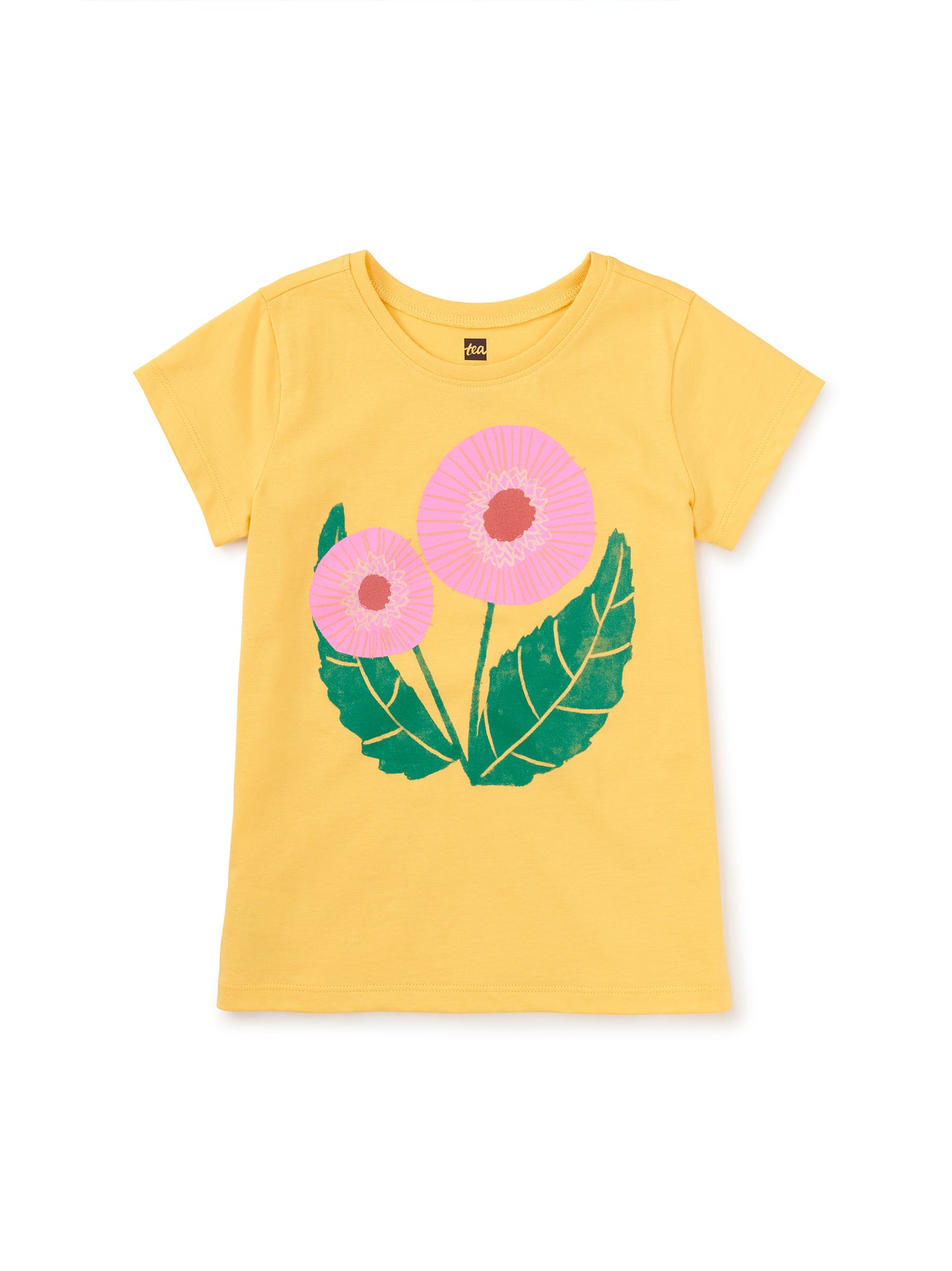 Del Sol Button Flower Tee