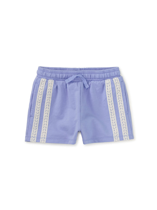 Moonbeam Crochet Stripe Shorts