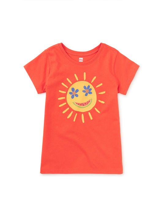 Nectarine Smiley Sun Tee