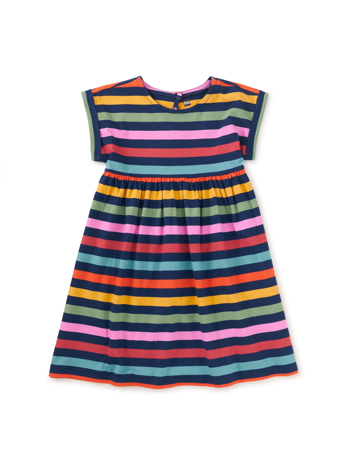 Nightfall Stripe Empire Dress