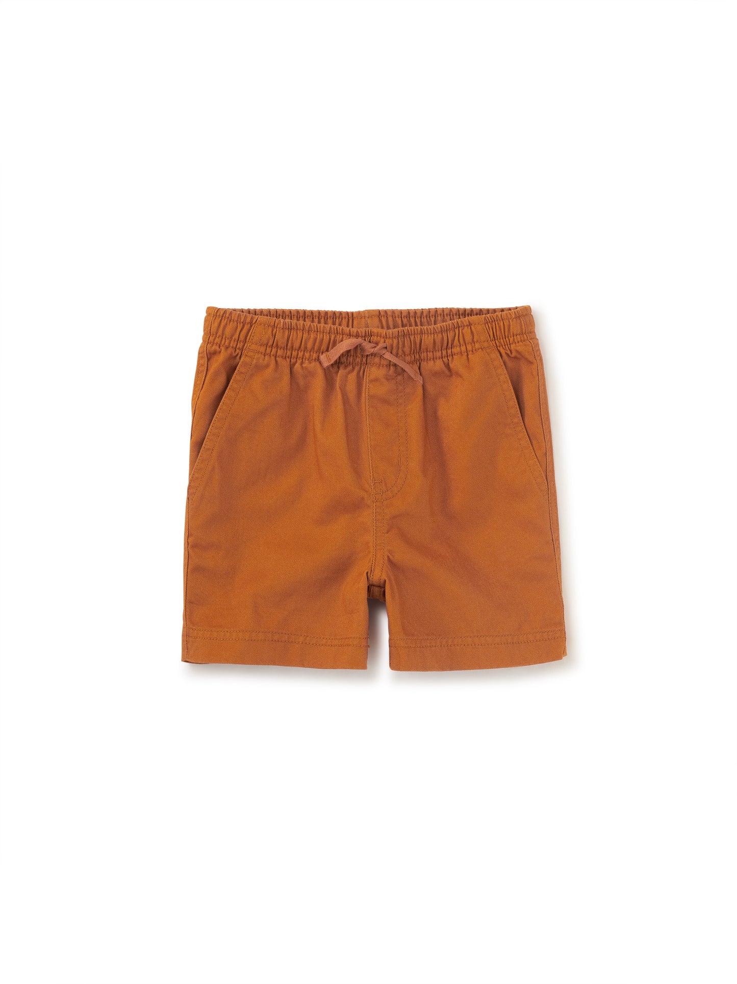 Brown Nugget Twill Sport Shorts