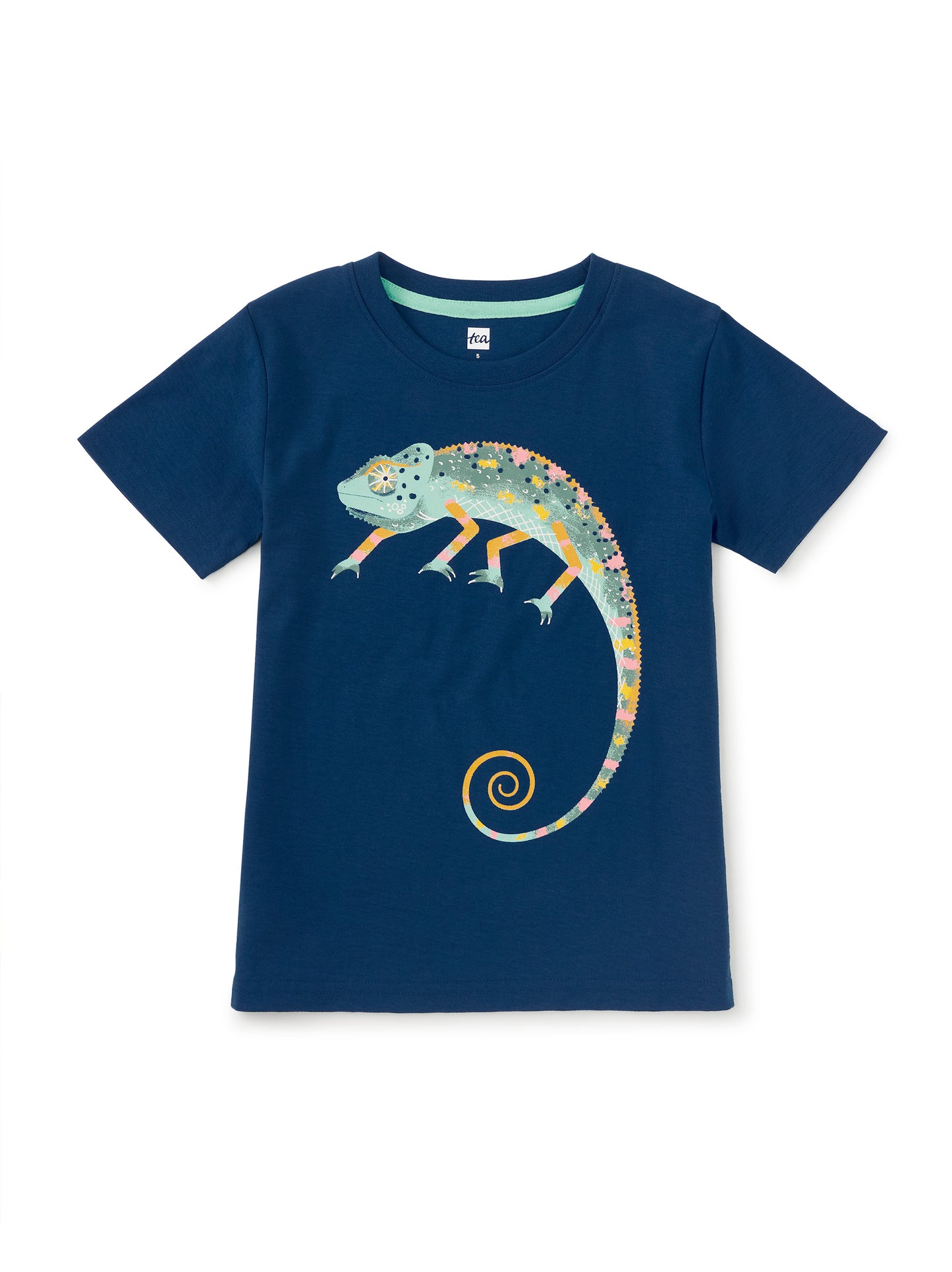 Blue Cool Chameleon Tee