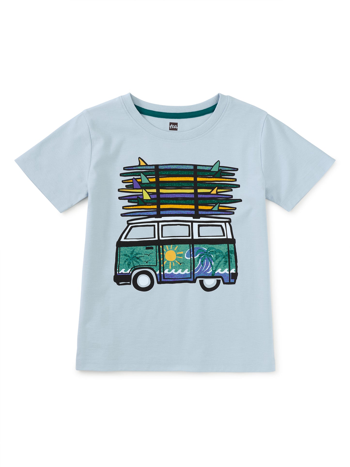 Sky Blue Surf Van Tee