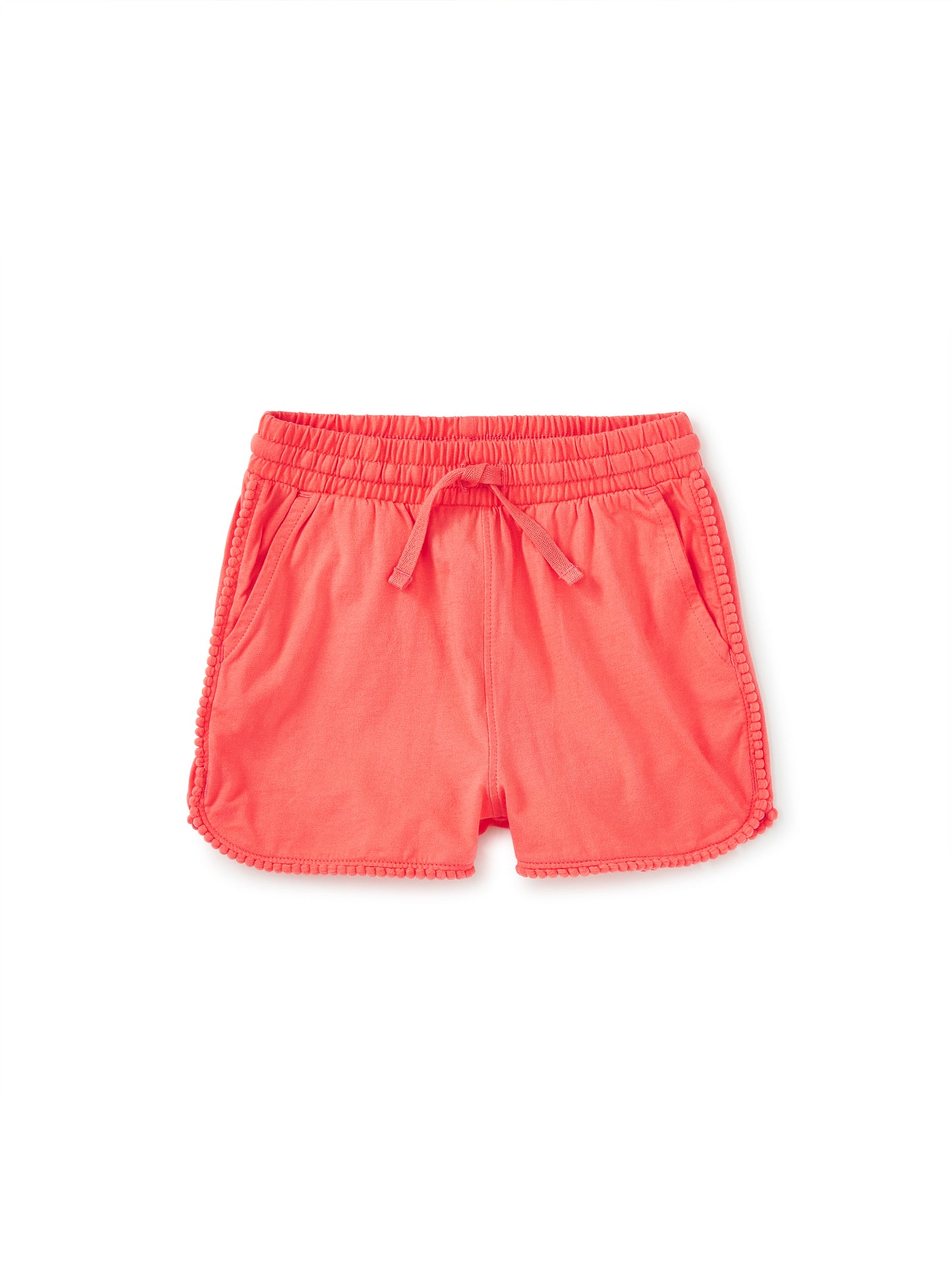 Sunset Pink Pom-Pom Shorts