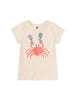 Glittery Crab Graphic Tee