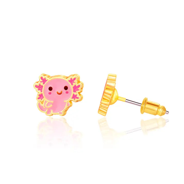 Axolotl Love Earrings