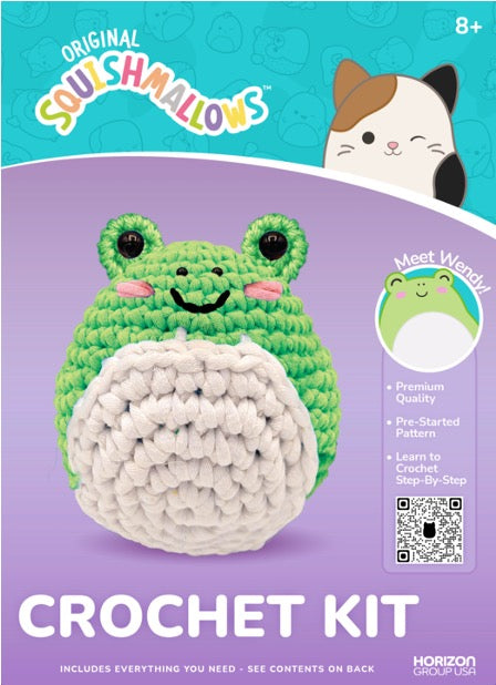 Squishmallow Crochet Kit-Frog