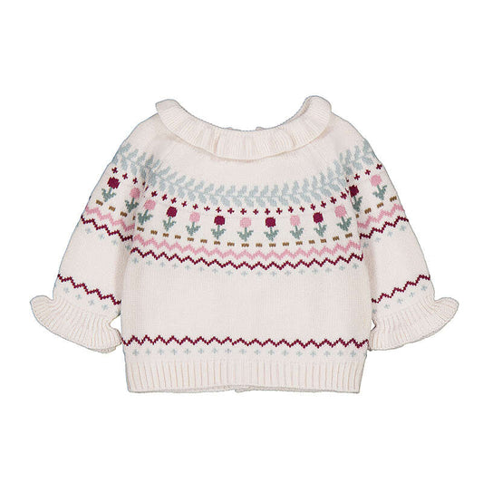 Floral Fair Isle Sweater